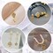 SANNIX 200Pcs Gold Charms Bulk Antique Gold Charms for Jewelry Making Charm Bracelet Necklace Earrings DIY Craft Making